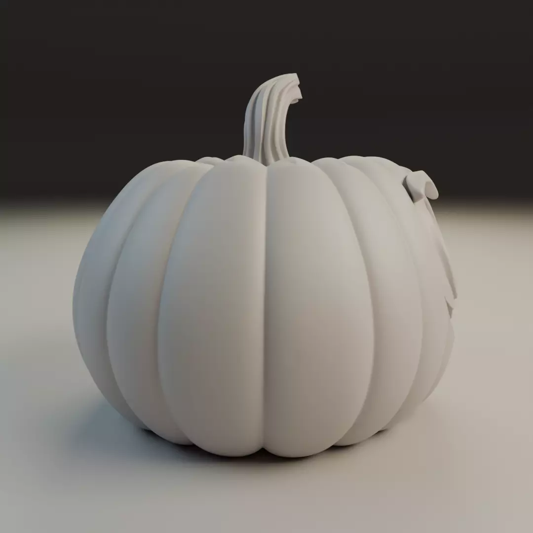 halloween pumpkin 3D print model_1