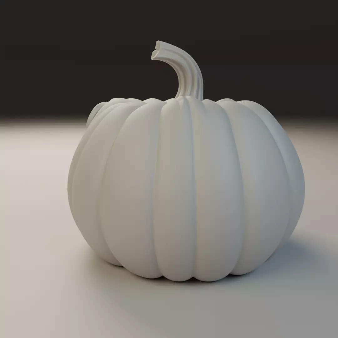 halloween pumpkin 3D print model_7
