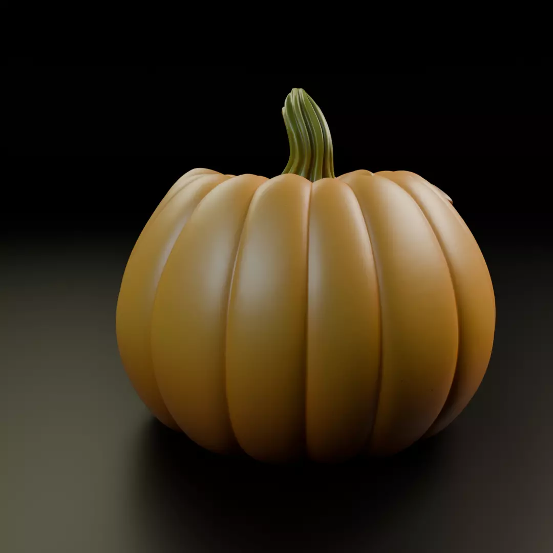 halloween pumpkin 3D print model_14