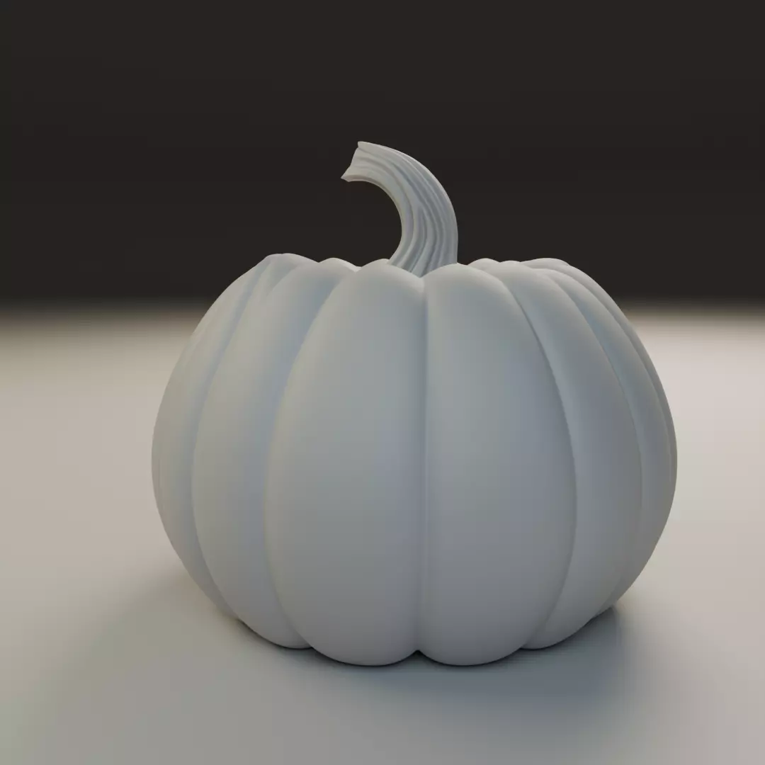 halloween pumpkin 3D print model_5
