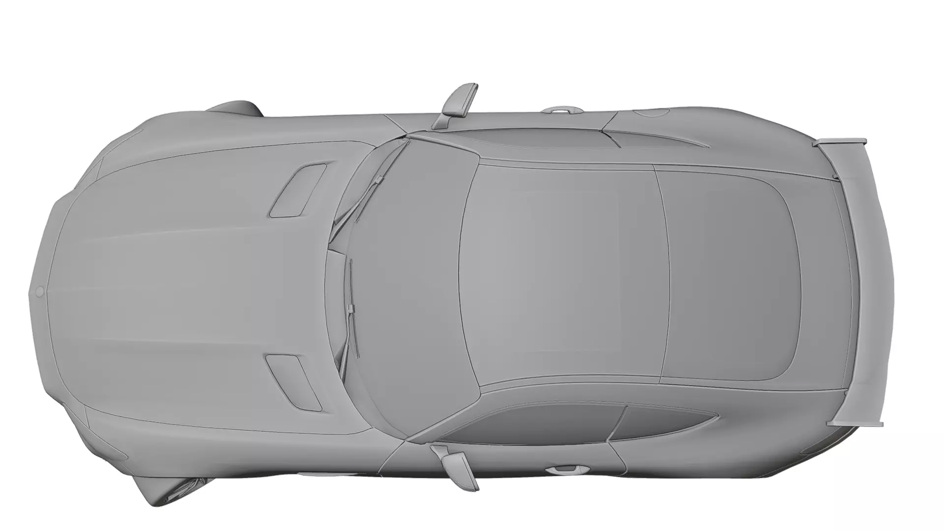 Mercedes AMG GT R 3D print model_8