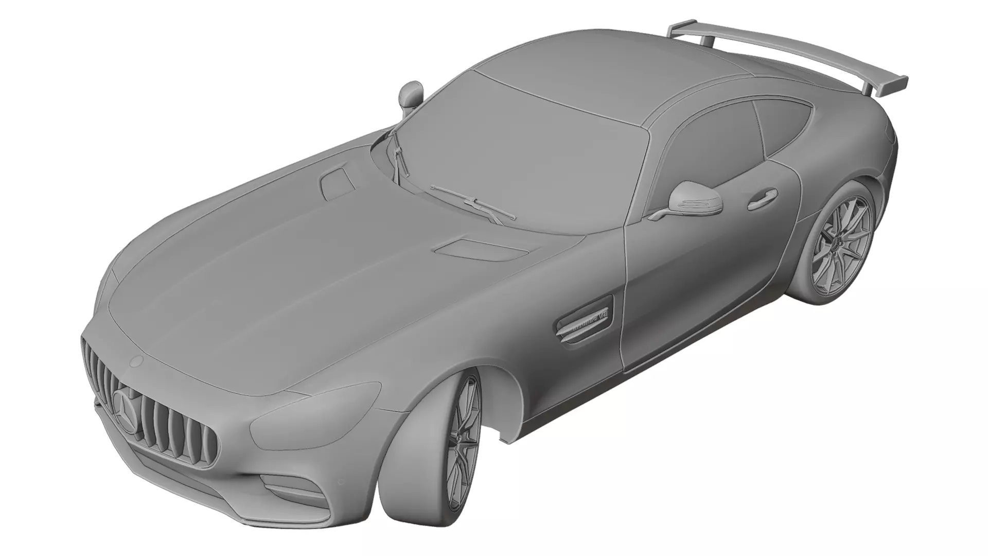 Mercedes AMG GT R 3D print model_9