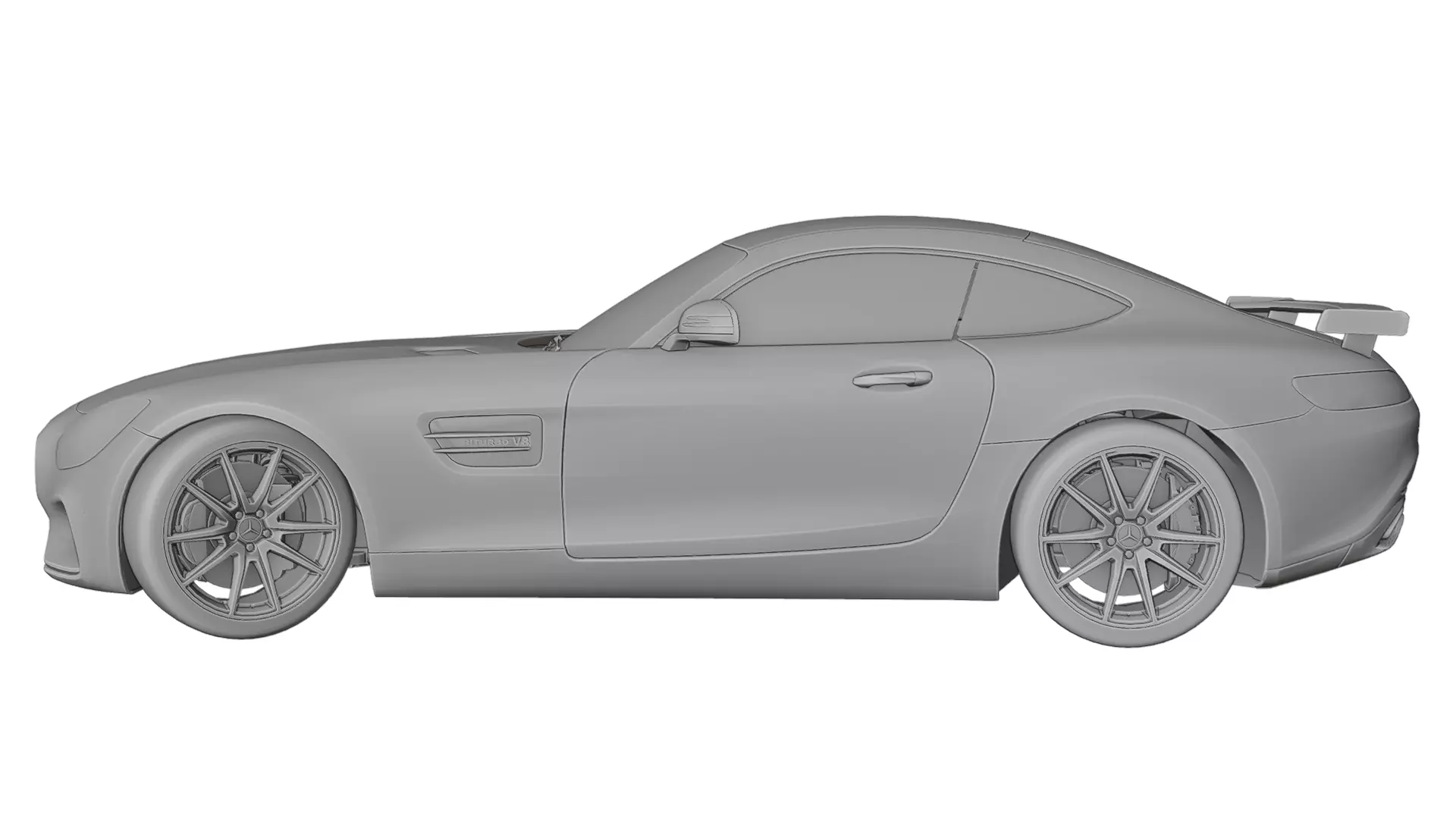 Mercedes AMG GT R 3D print model_1