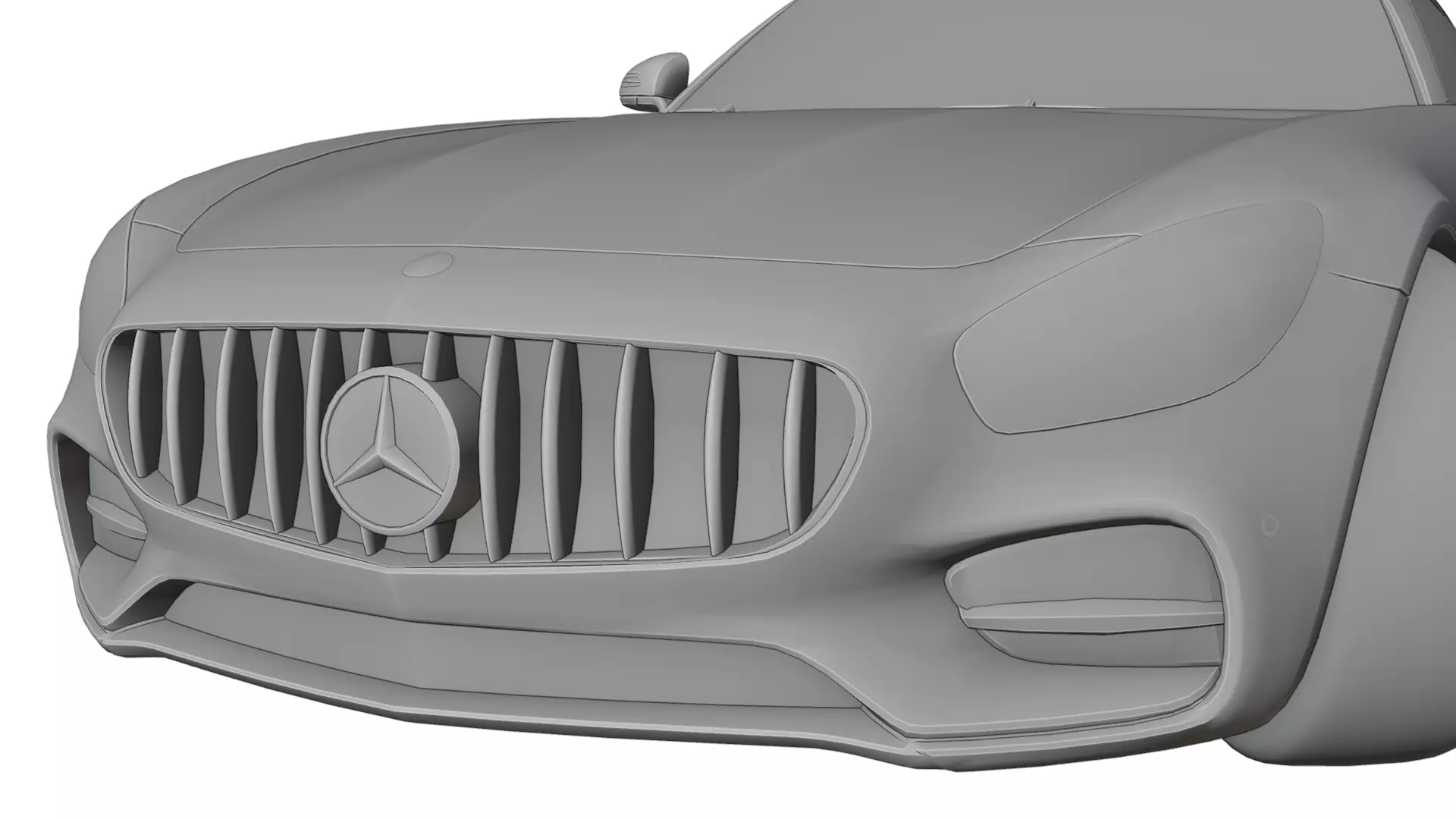 Mercedes AMG GT R 3D print model_7