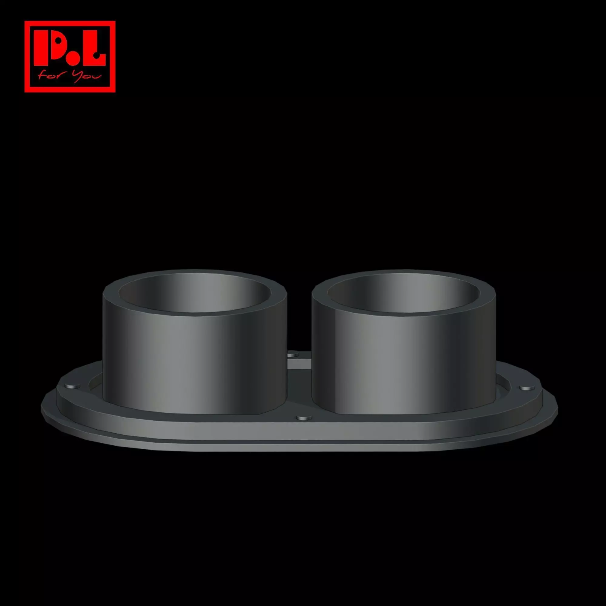 RC Traxxas UDR Exhaust 3D print model_0