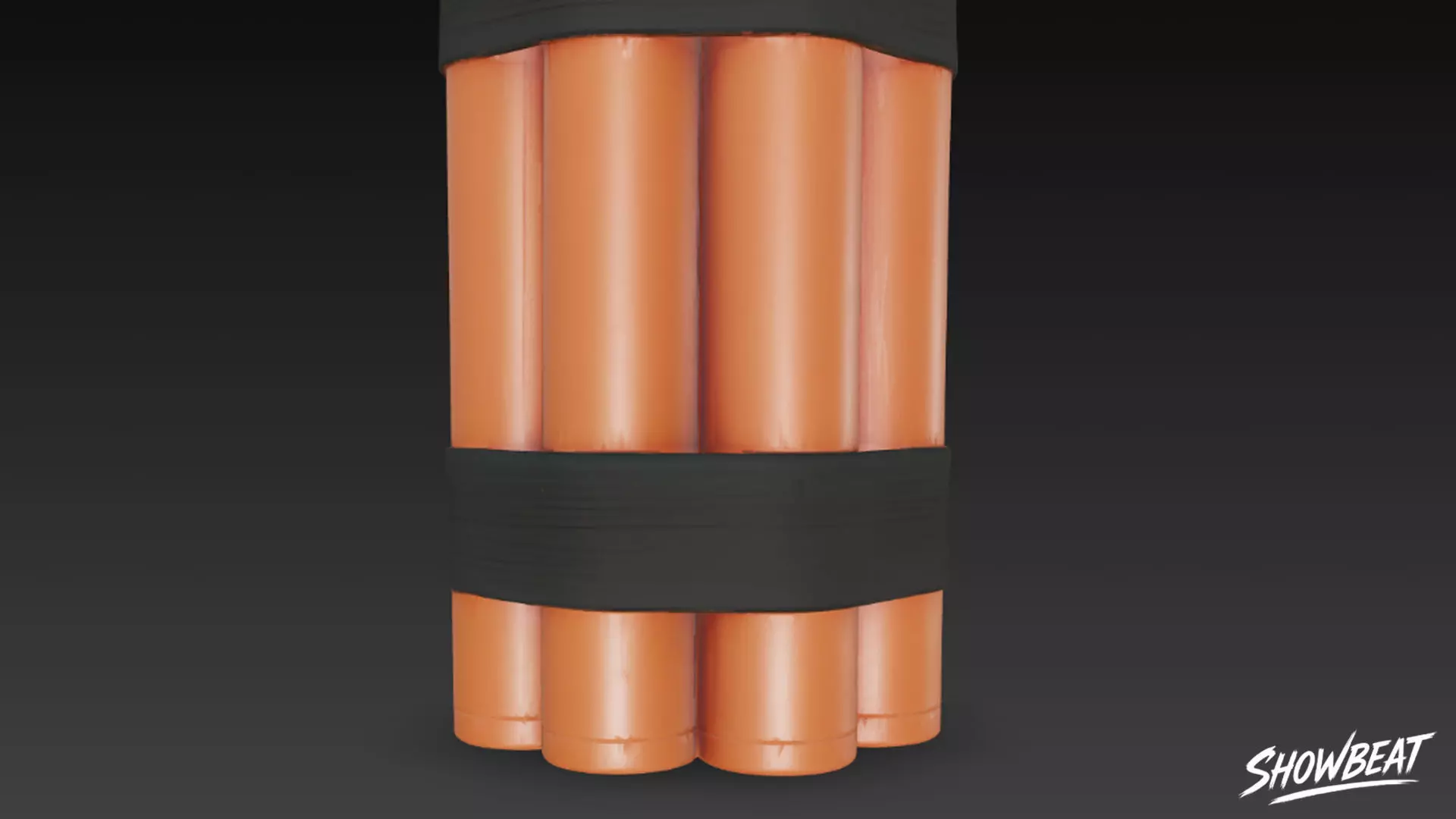 Dynamite Bundle Low-poly 3D model_4