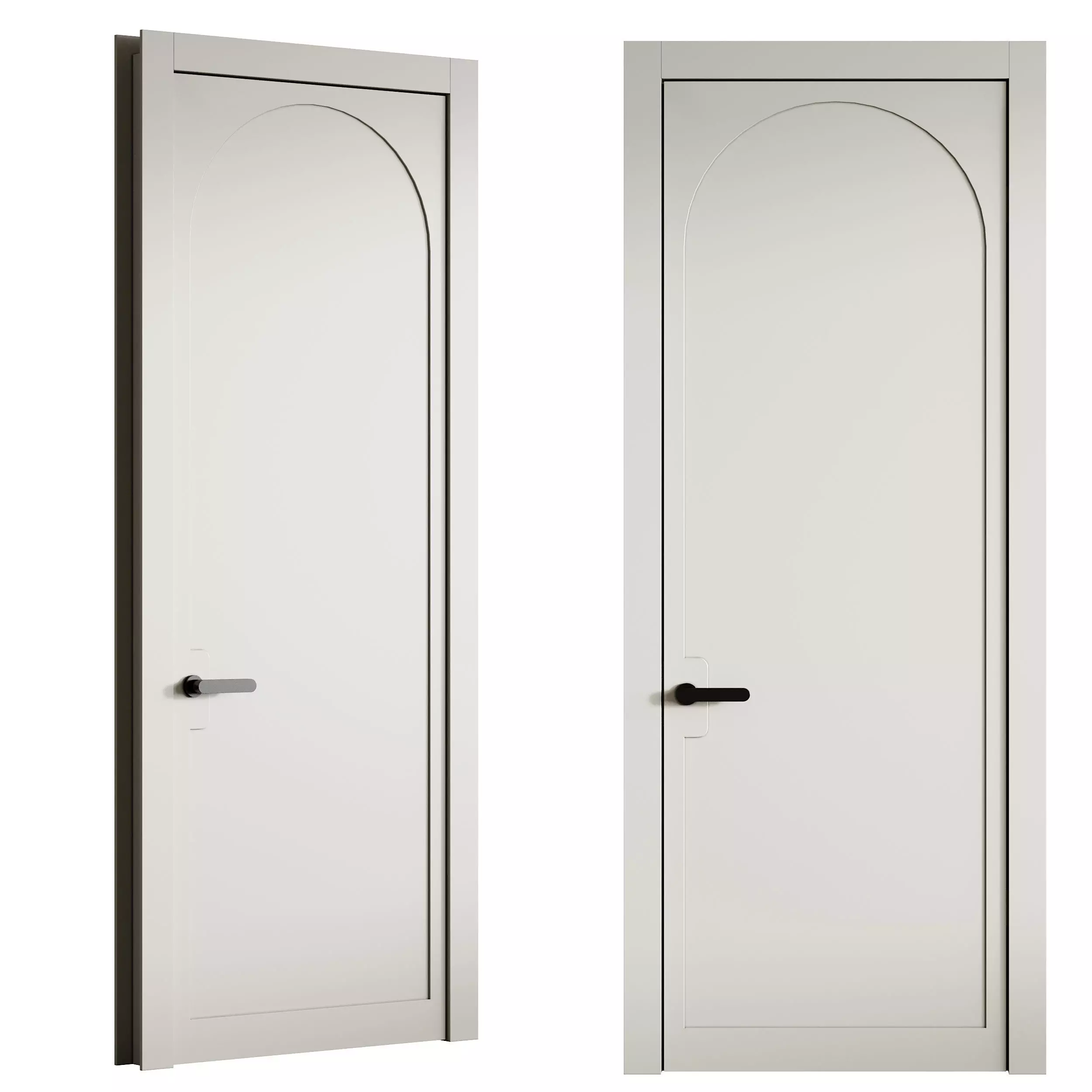 Interior doors Softform 3D model_3