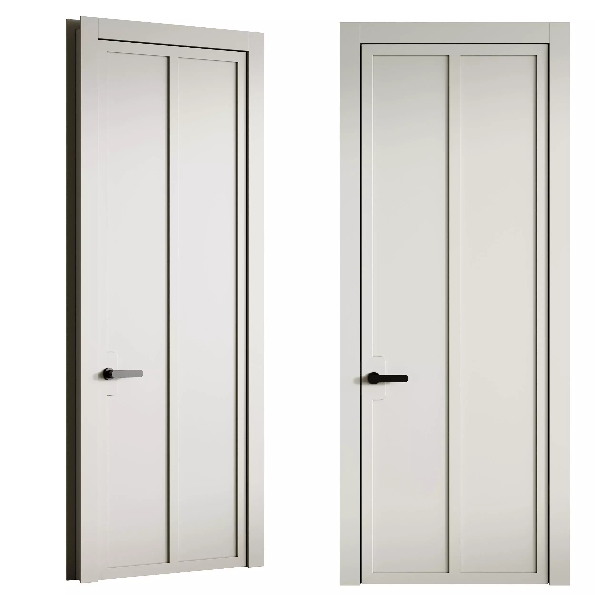 Interior doors Softform 3D model_2