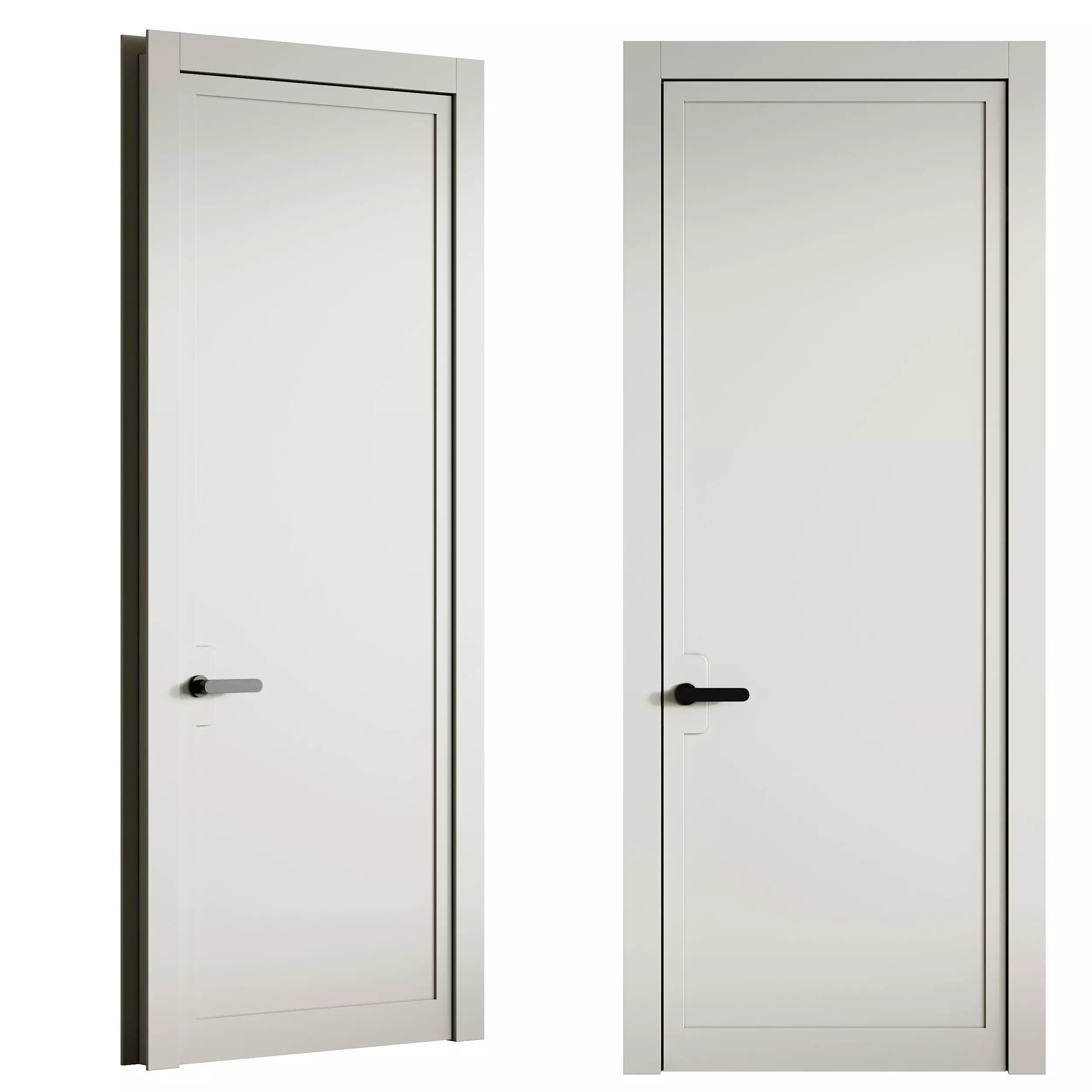 Interior doors Softform 3D model_5