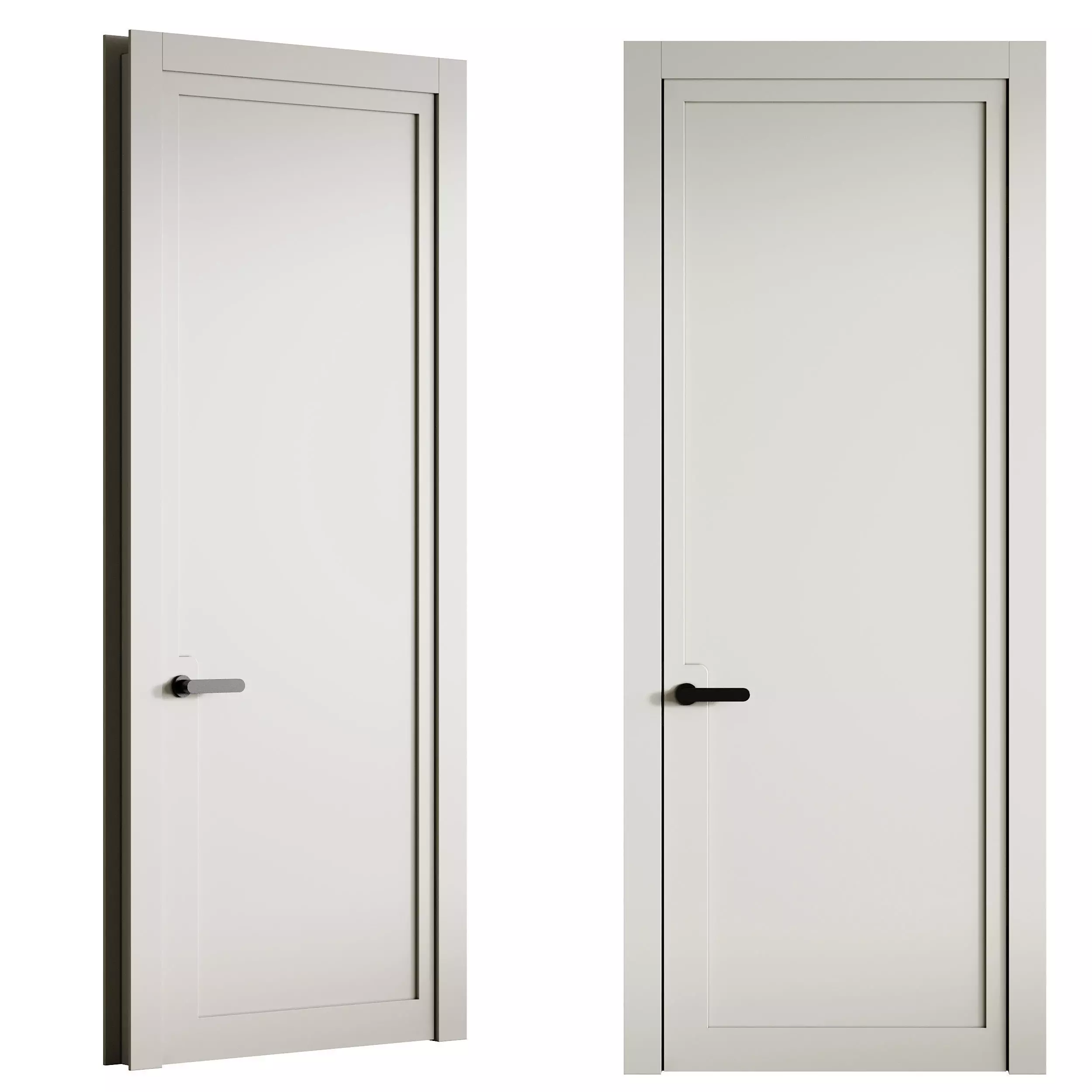 Interior doors Softform 3D model_7