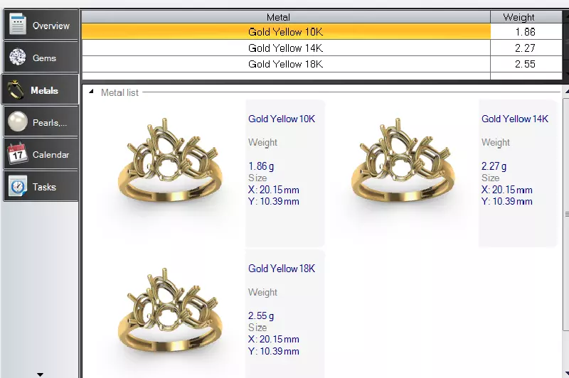 spring ring 3D model_2