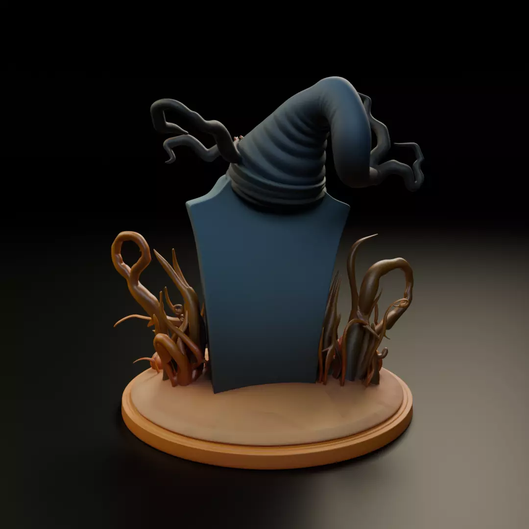 halloween diorama 3D print model_5