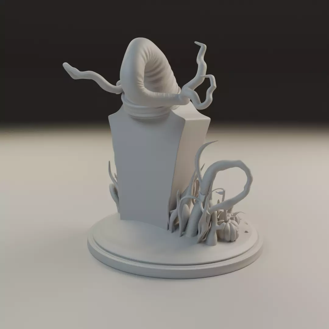 halloween diorama 3D print model_14