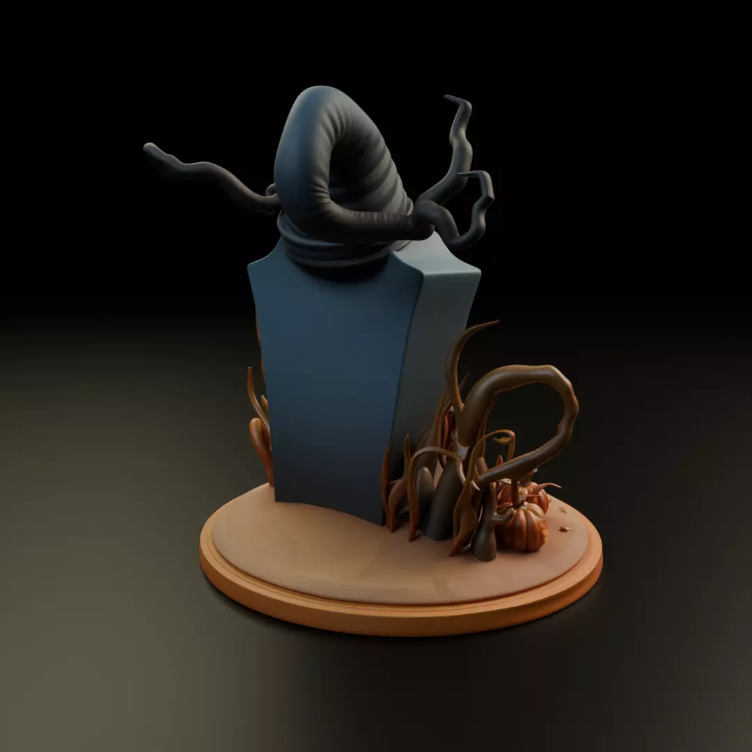 halloween diorama 3D print model_13