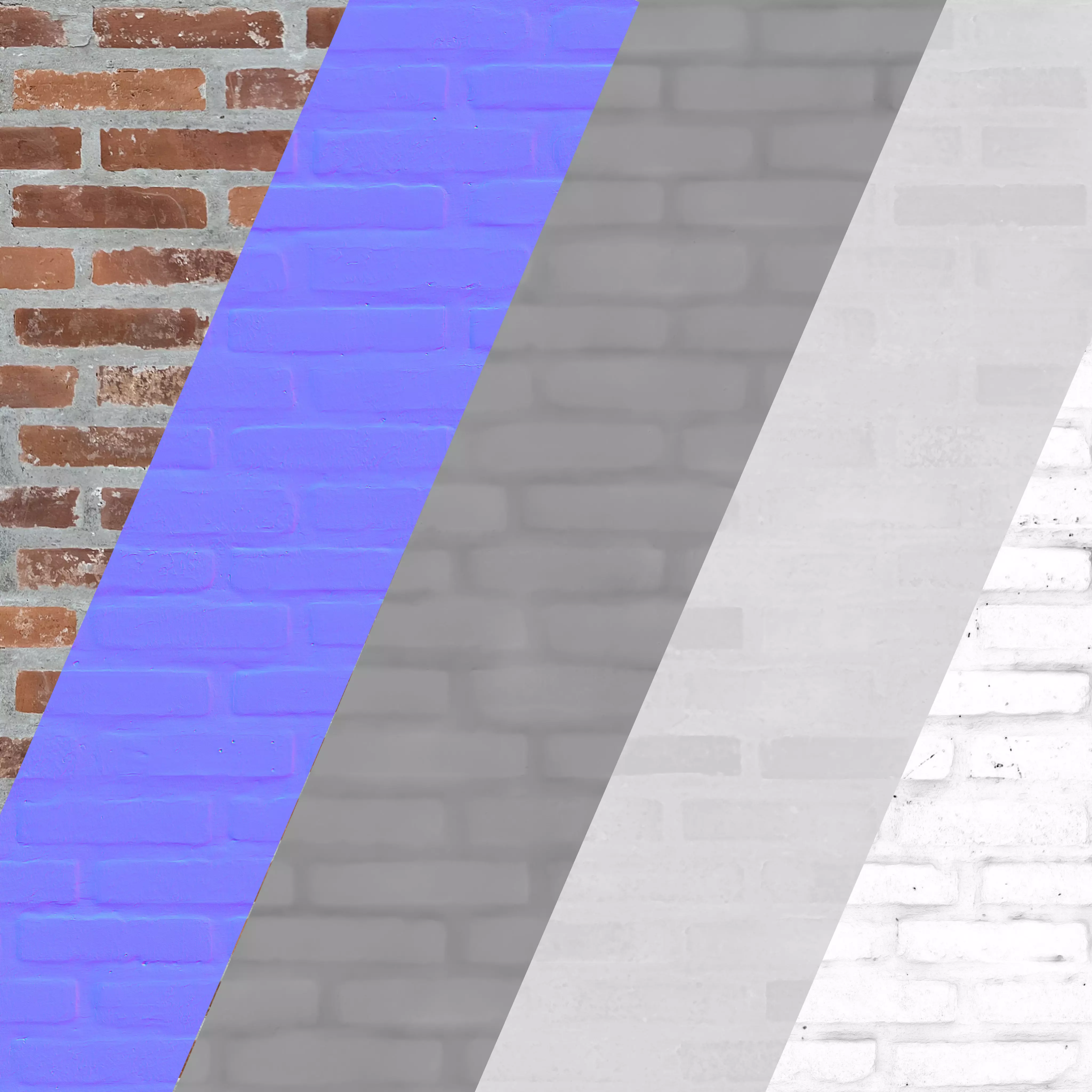 Old Brick Wall SMA 03 PBR Material Texture_4