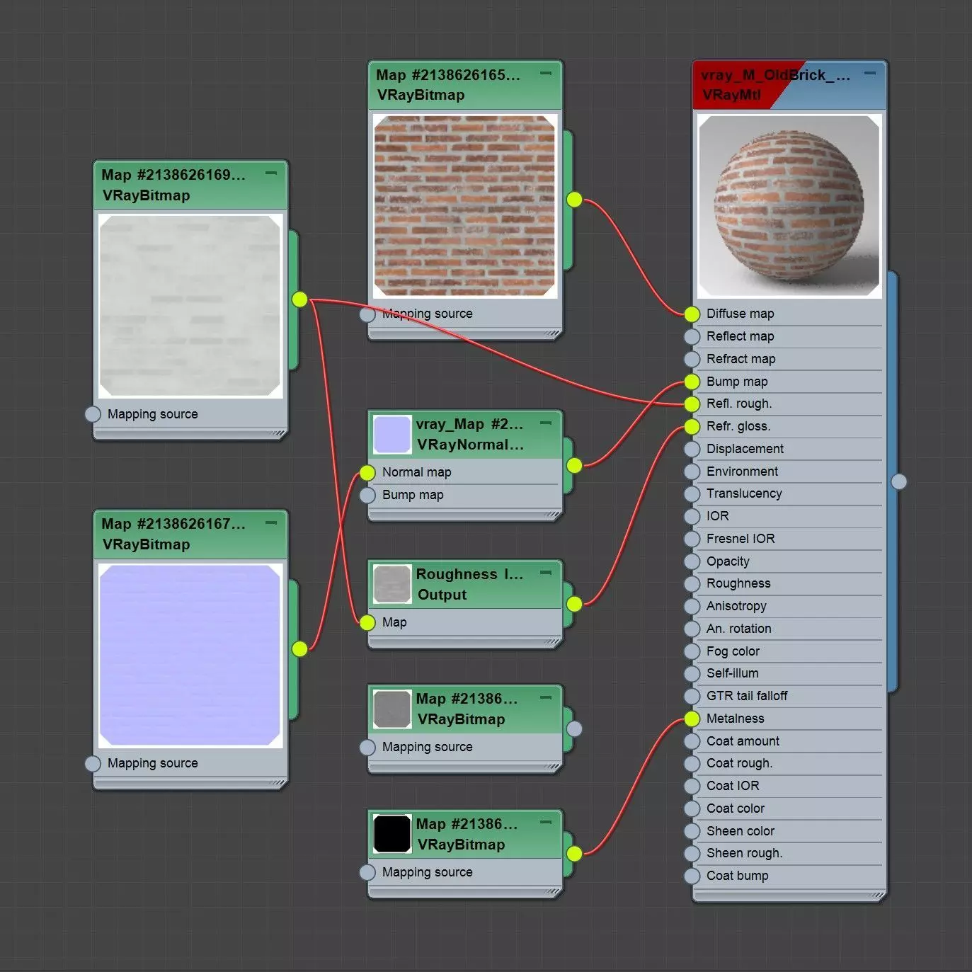 Old Brick Wall SMA 03 PBR Material Texture_6