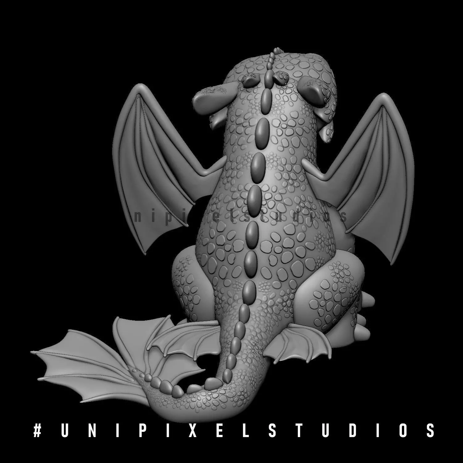  Toothless Dragon Fan art STL 3D print model_6