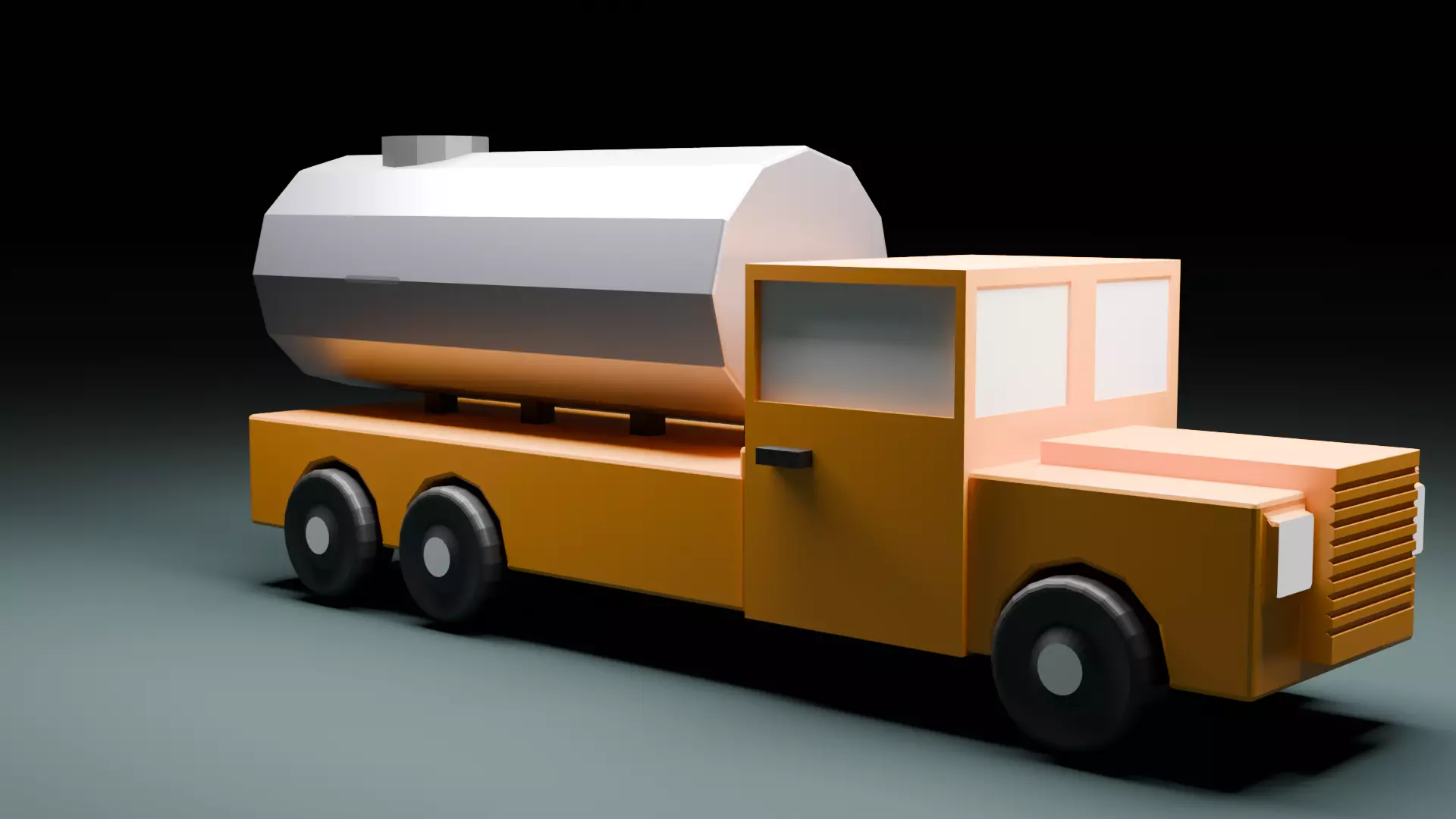 Cartoon Truck Free 3D model