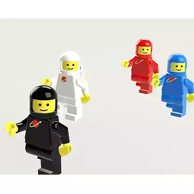 Lego astronauts