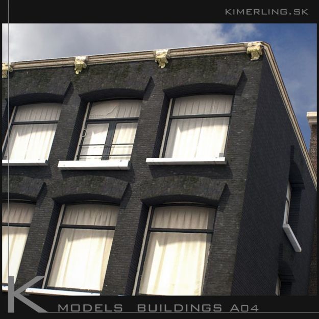 Building pack A 3D model_8
