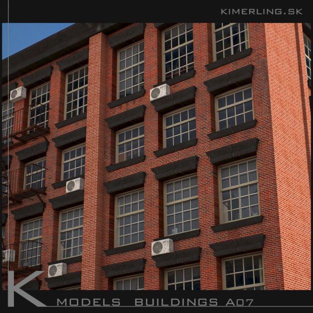 Building pack A 3D model_14