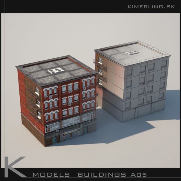 Building pack A 3D model_11