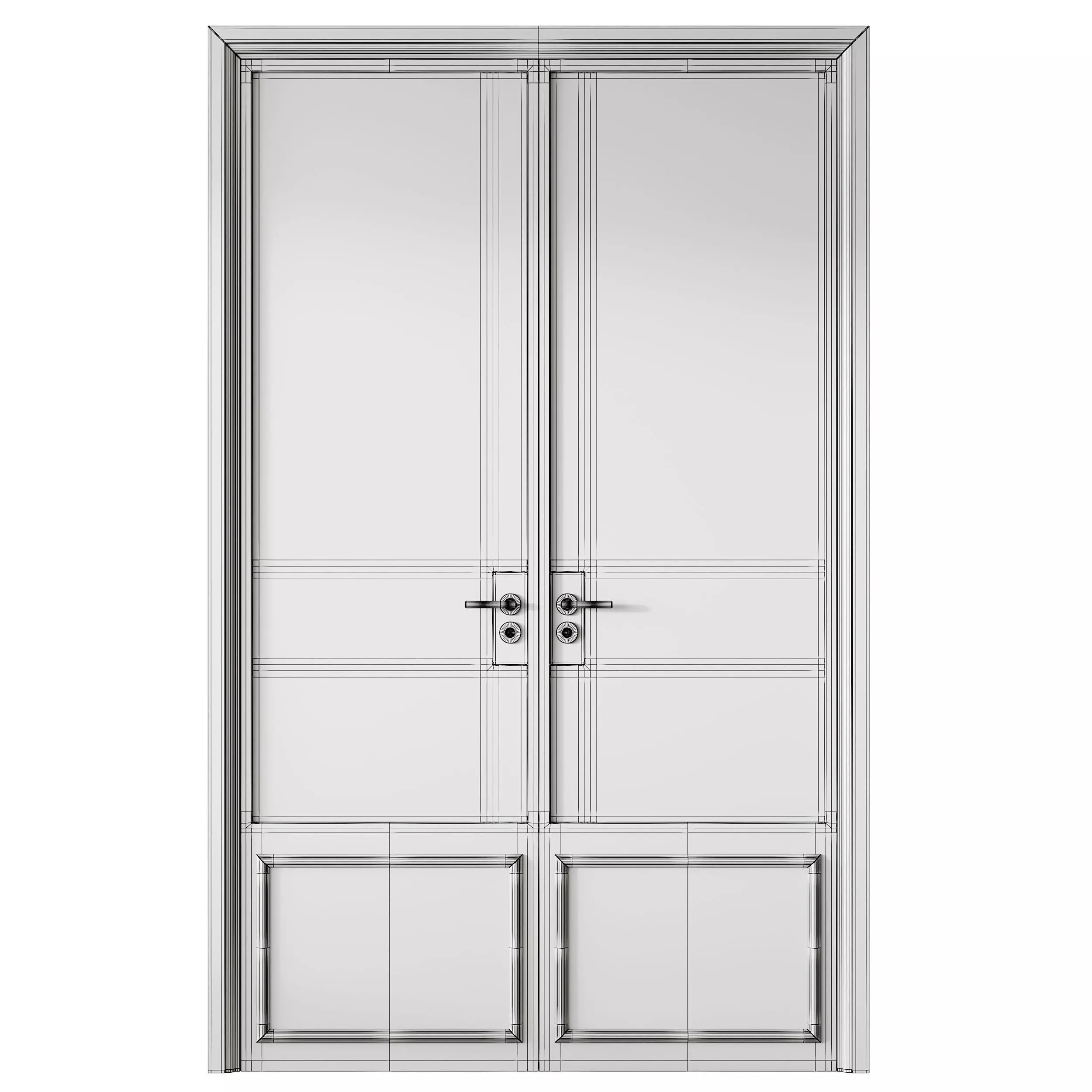 Metall Door 33 2 3D model_14