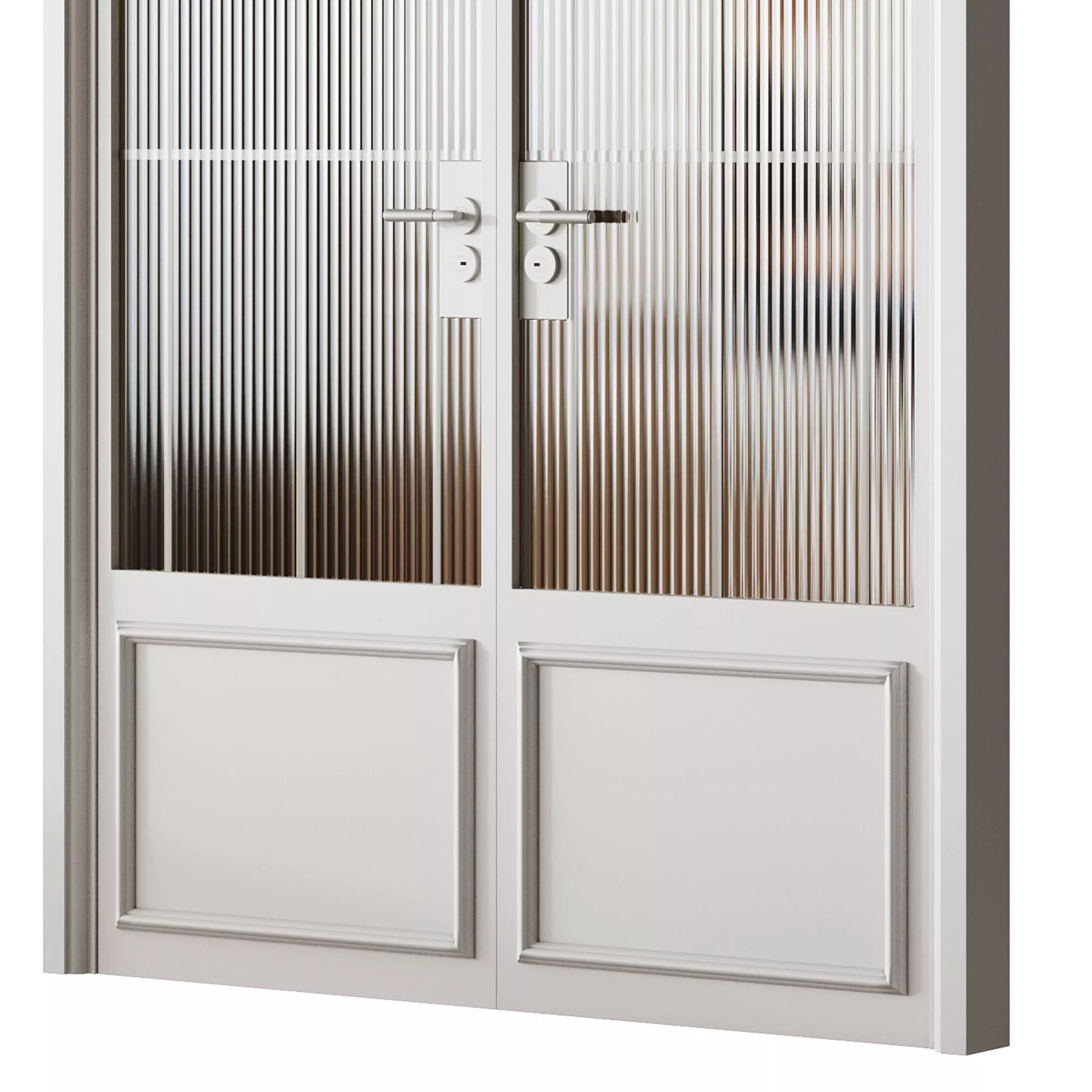 Metall Door 33 2 3D model_9