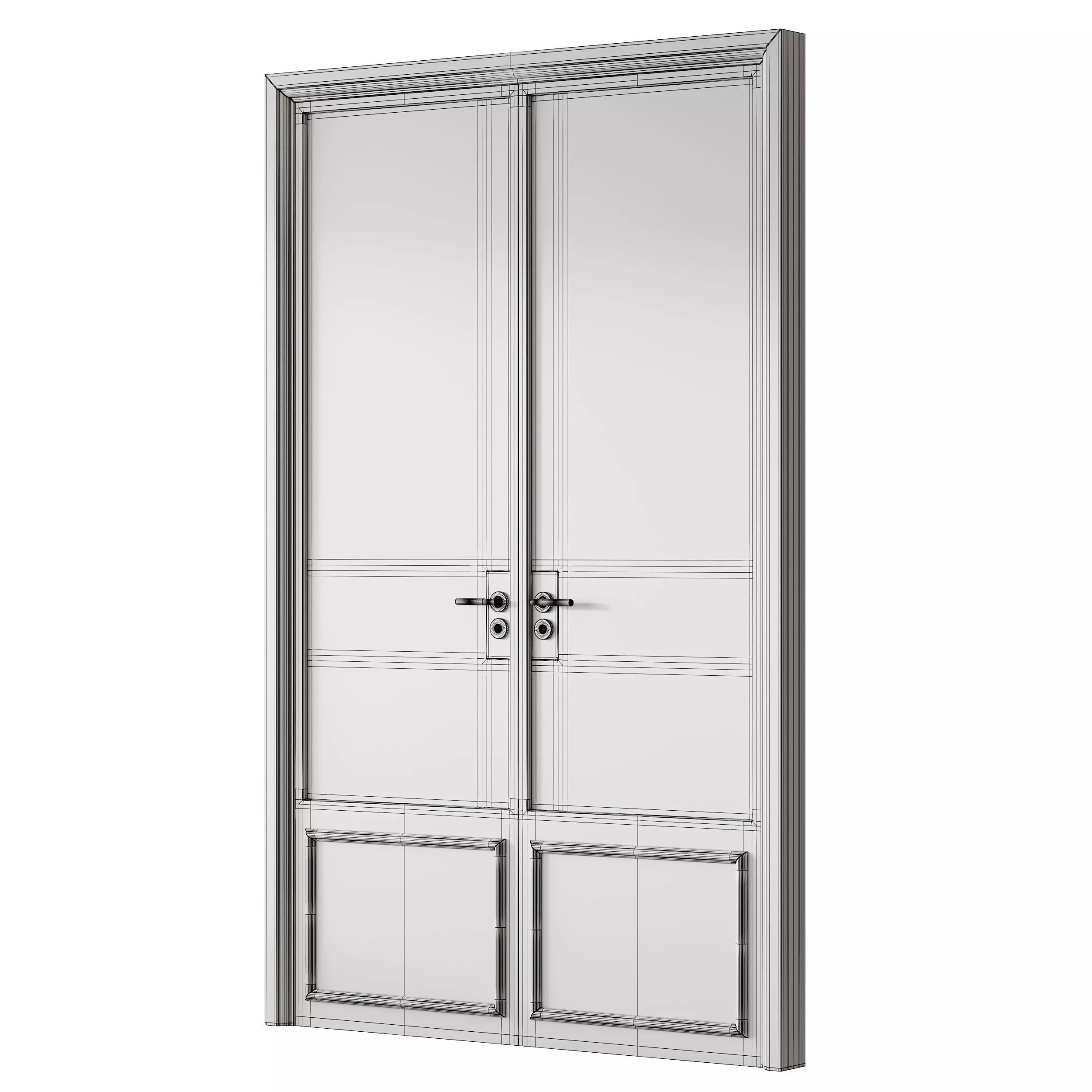 Metall Door 33 2 3D model_13