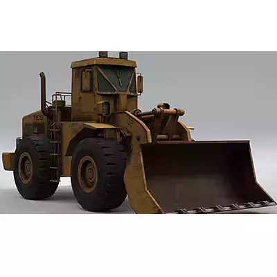 Tractor-bulldozer heavy equipment 