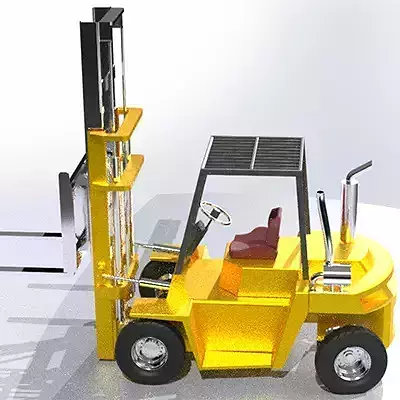 Forklift heavy equipment 