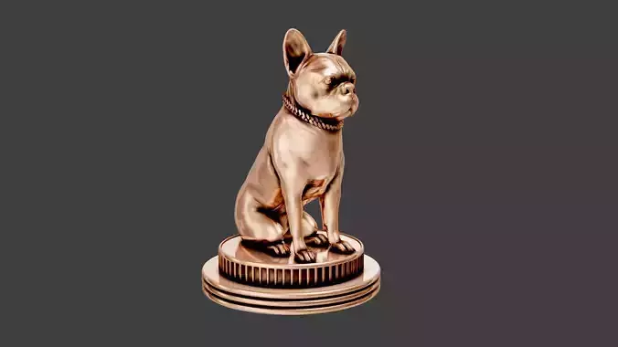Dog Statue cute luxury