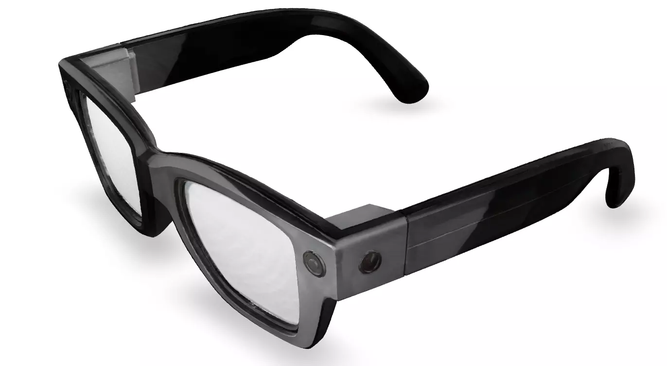 Meta RayBan Display 3D model_3