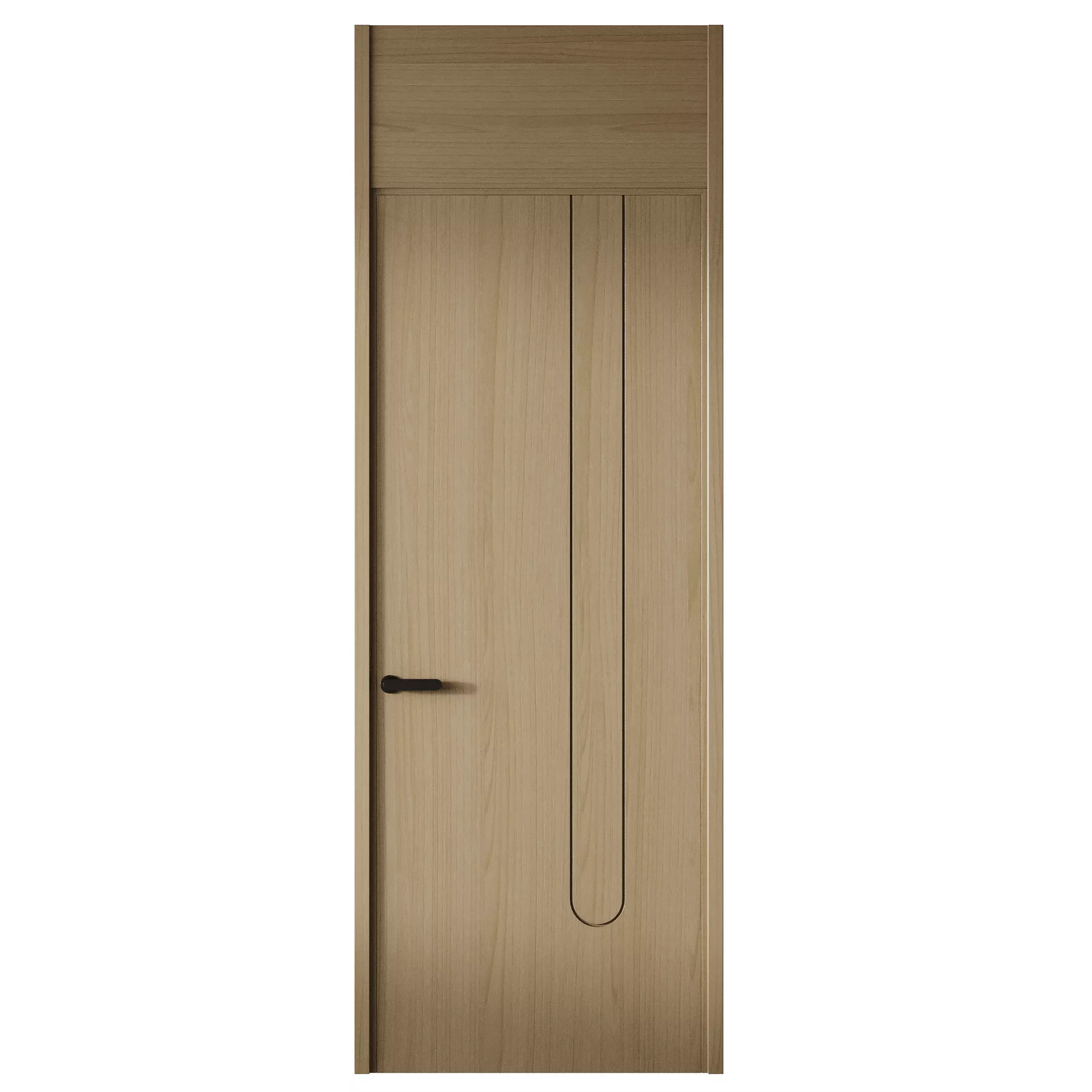 Modern Interior Door 19 3D model_5