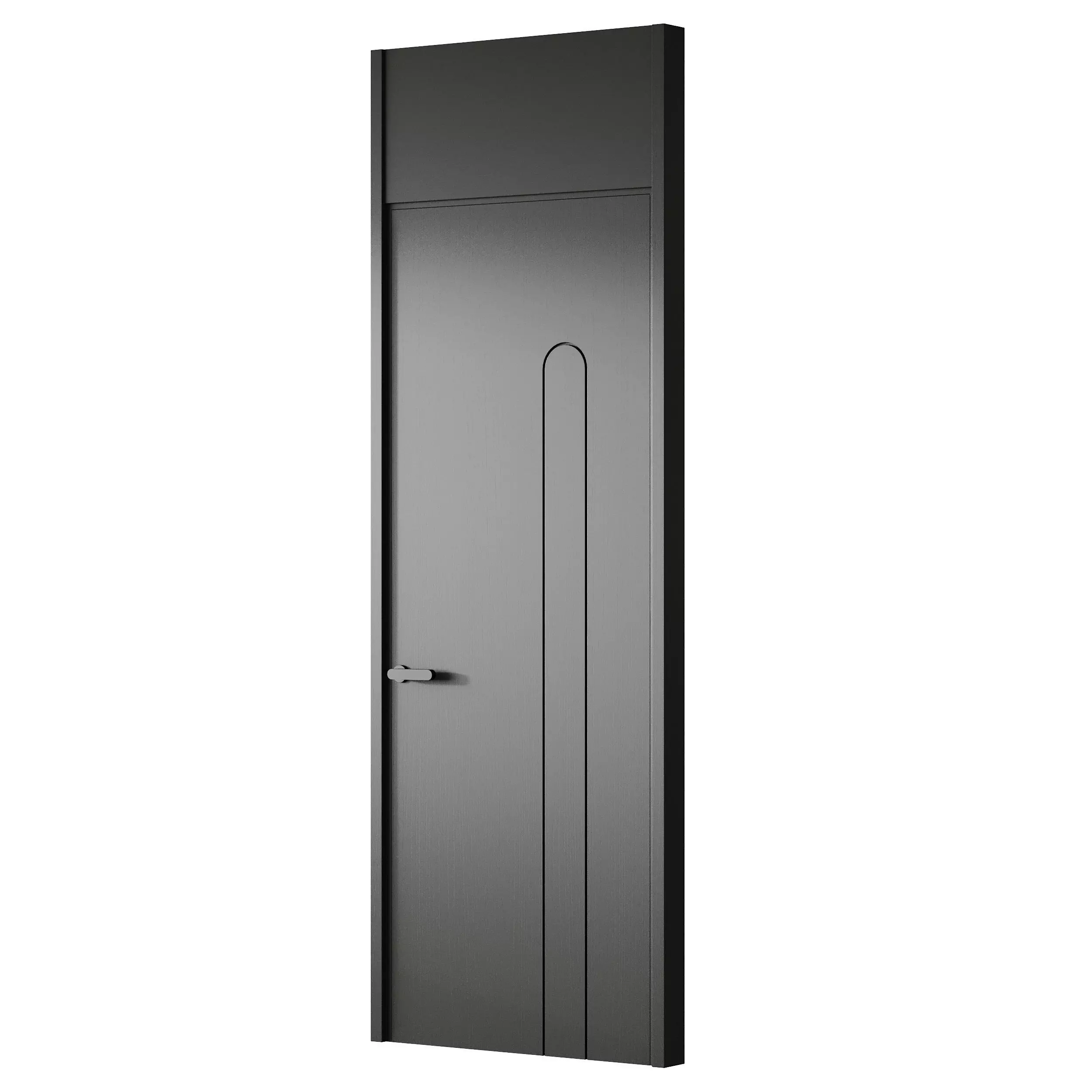 Modern Interior Door 19 3D model_6