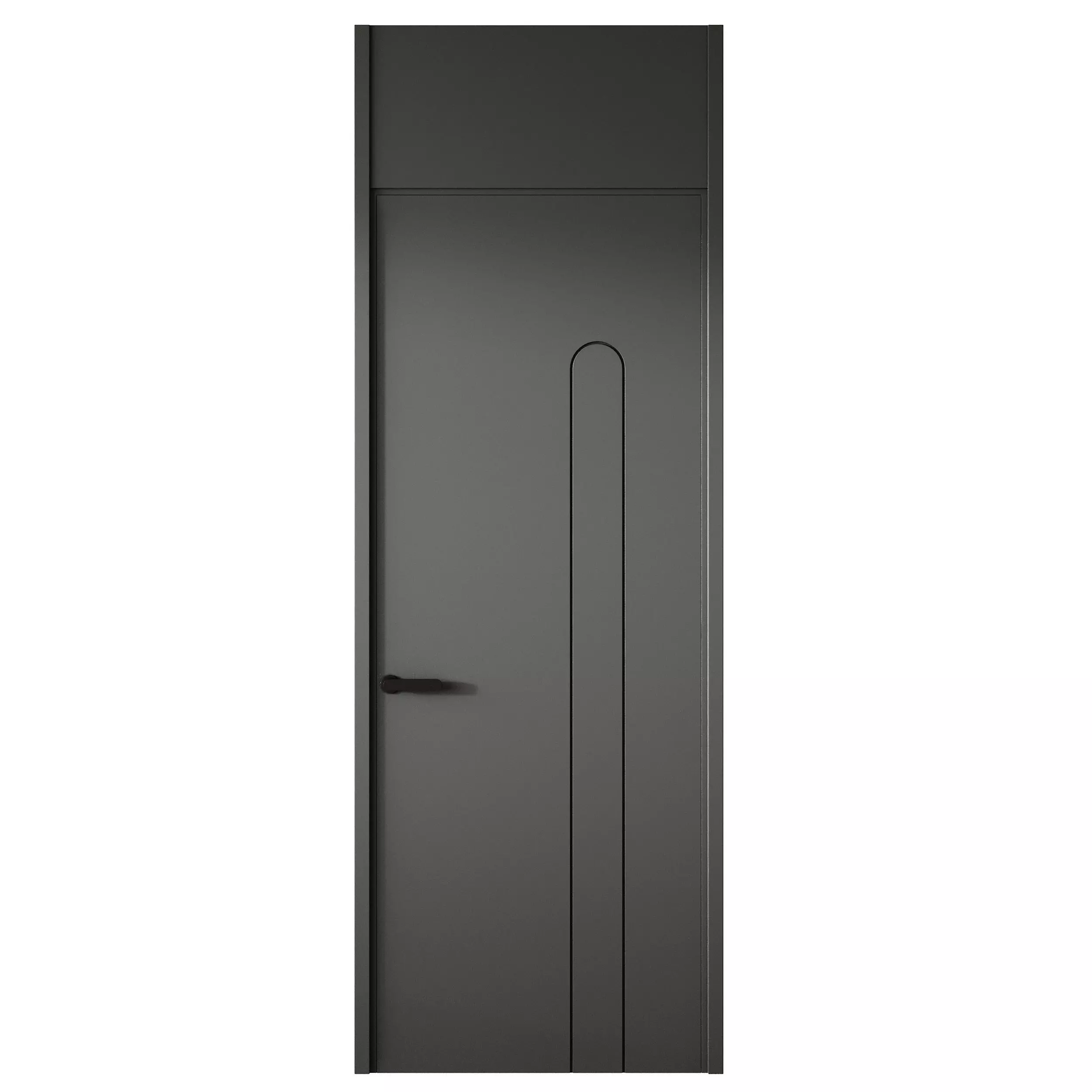 Modern Interior Door 19 3D model_4