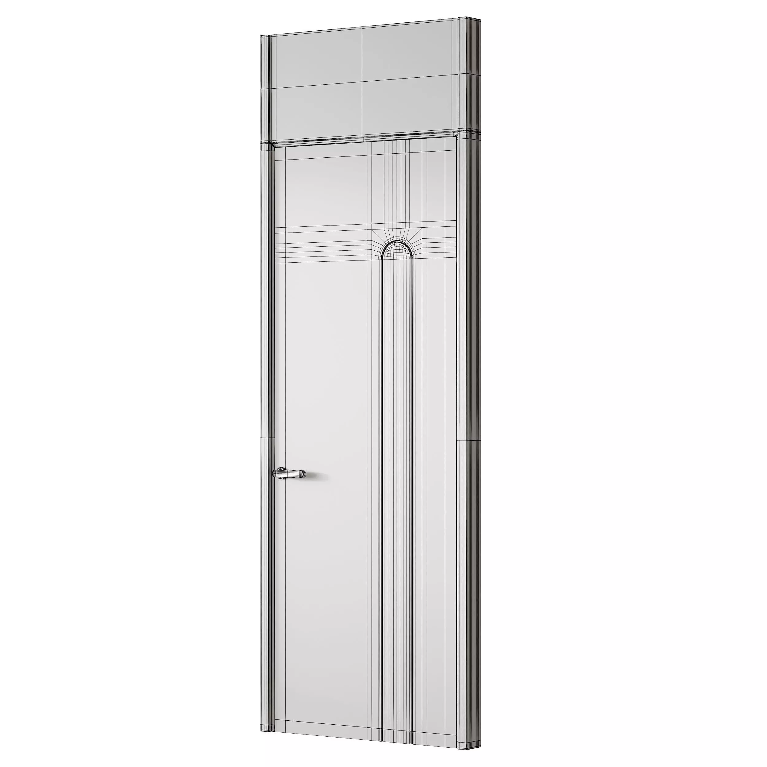 Modern Interior Door 19 3D model_13