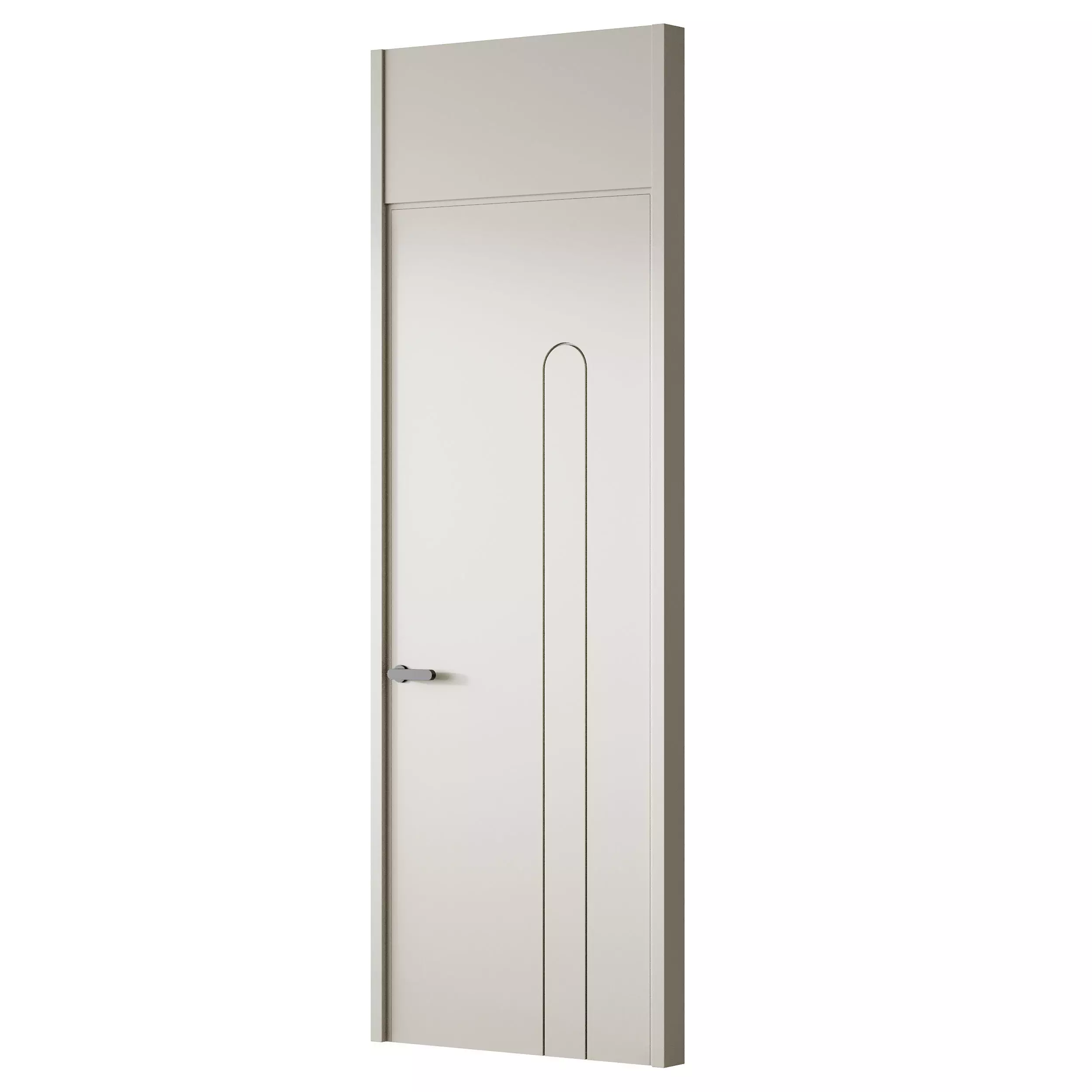 Modern Interior Door 19 3D model_1