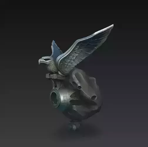Hawk Heaven Halconia - Silver Hawks 3D print model