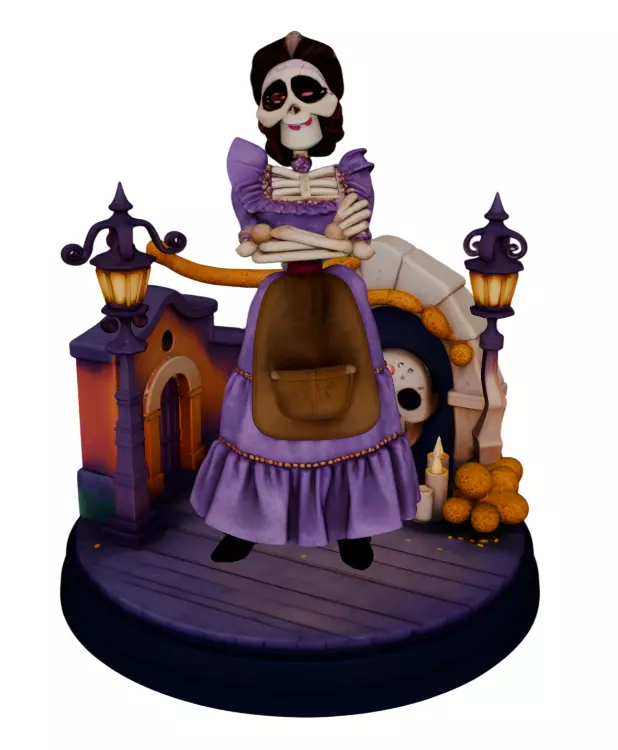 Mama Imelda - Coco 3D print model