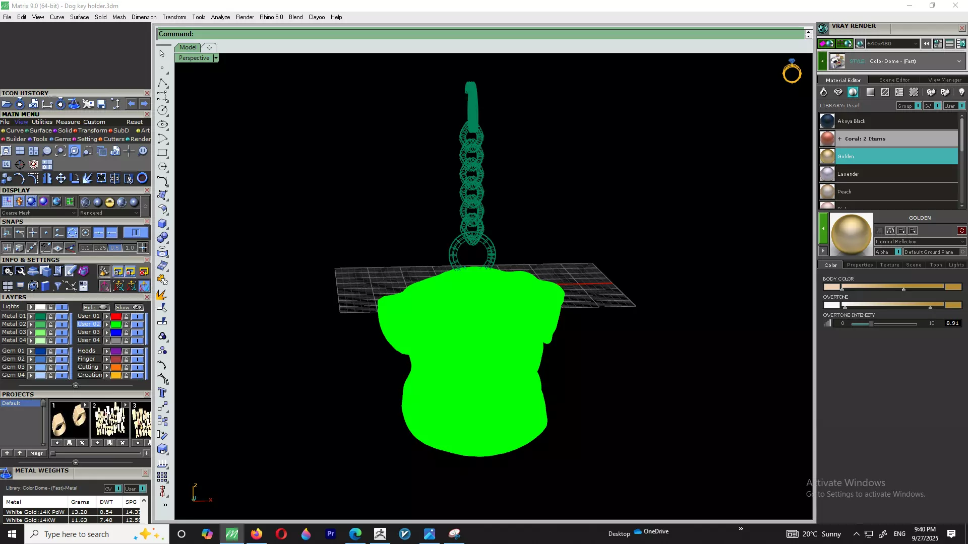 Dog Key Holder 3D print model_6