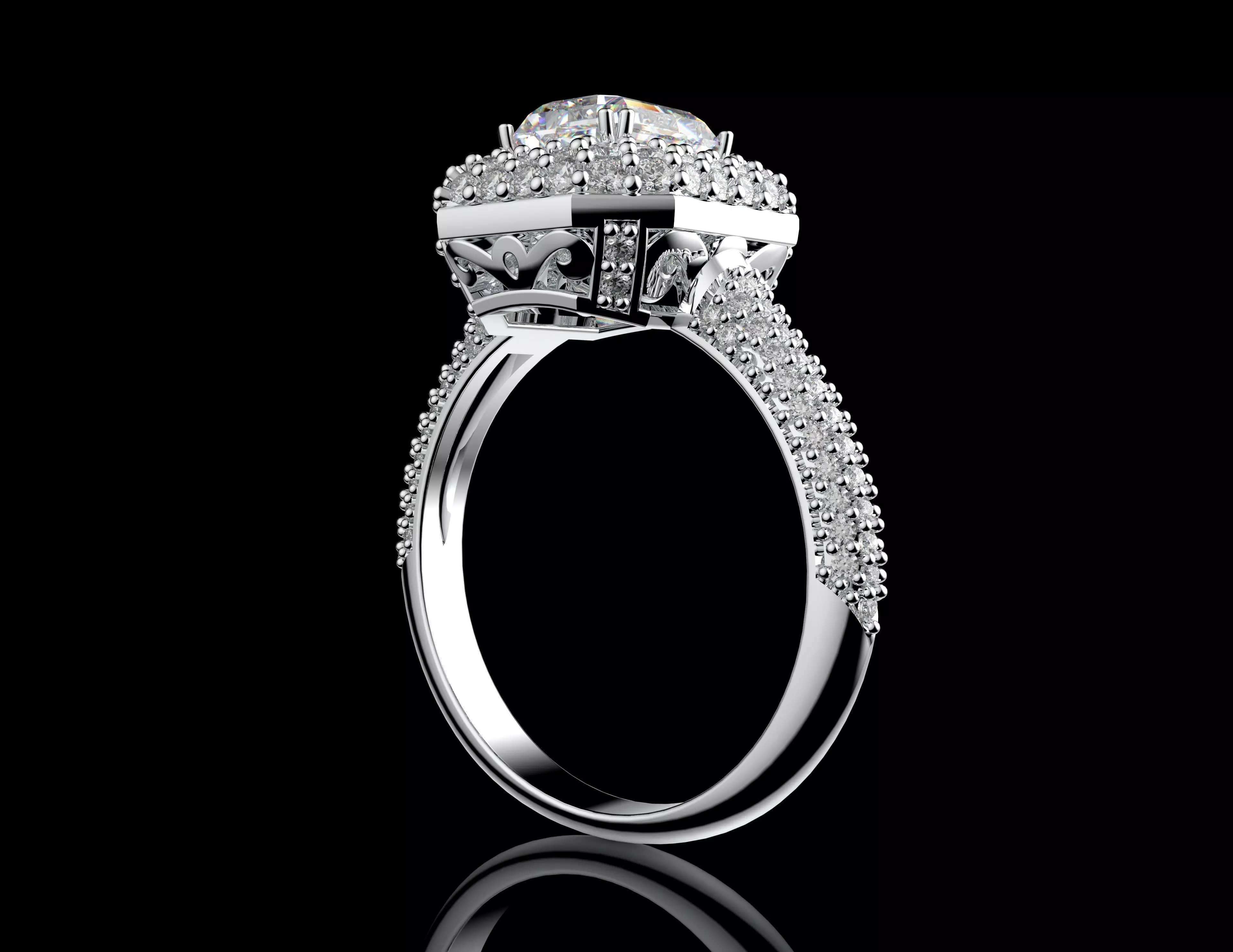 Gold N1493 3D print model_4