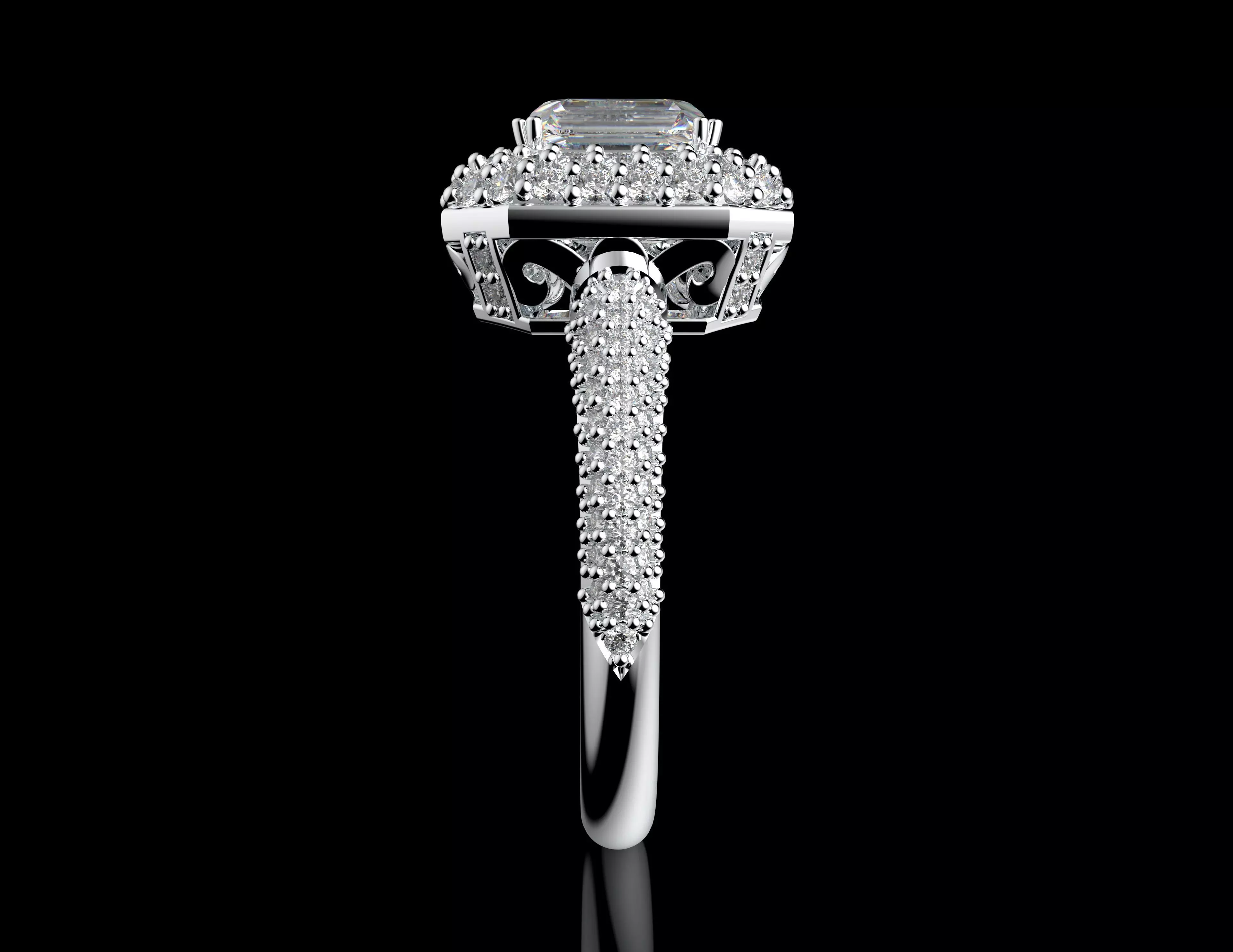 Gold N1493 3D print model_3