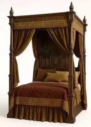 Bed - Medieval 1 Printable