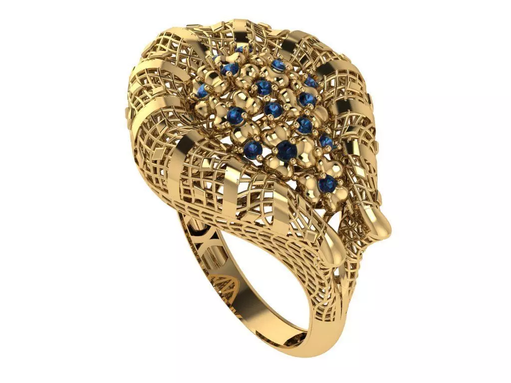 RING MODEL 3D print model_3