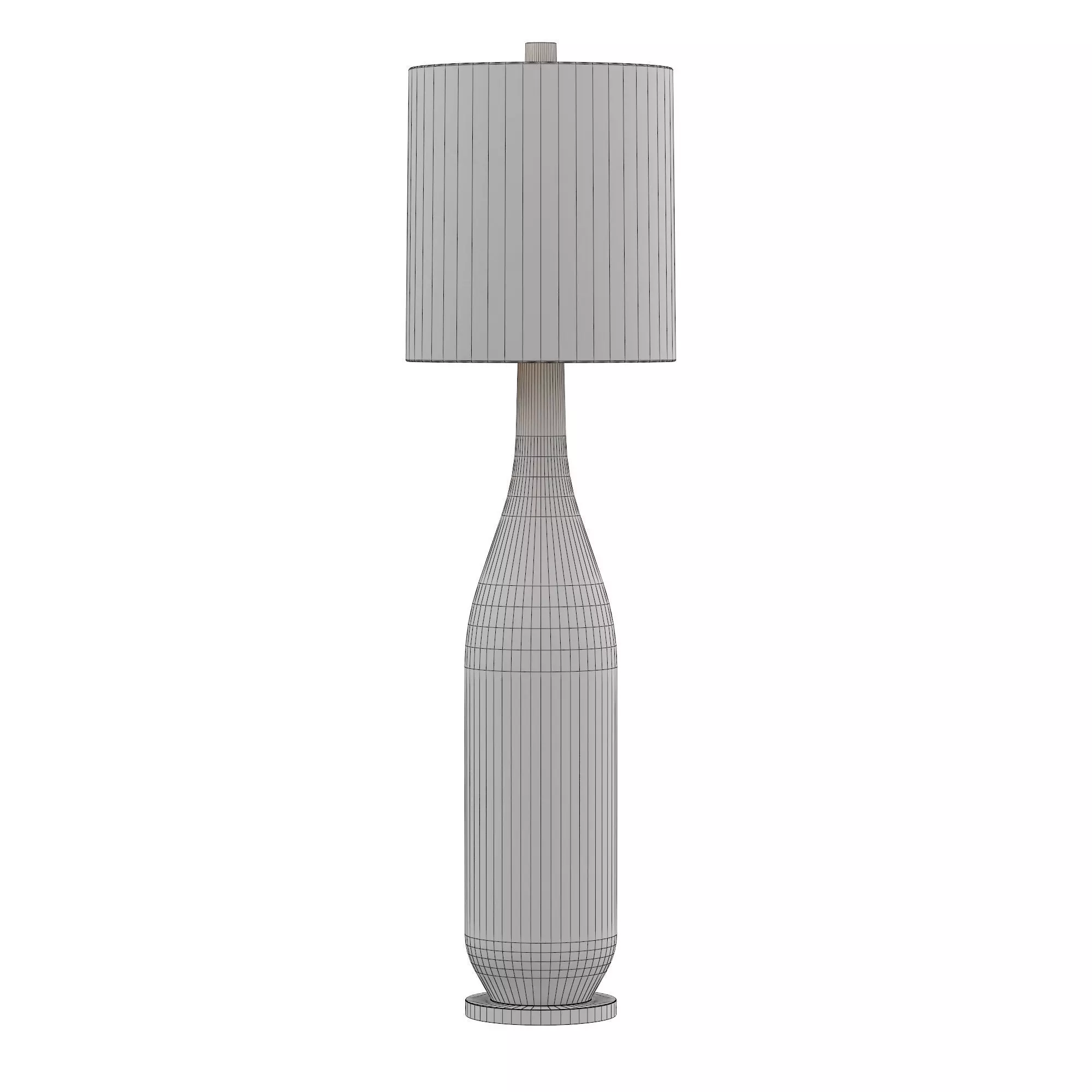 Briar Floor Lamp in Espresso 3D model_4