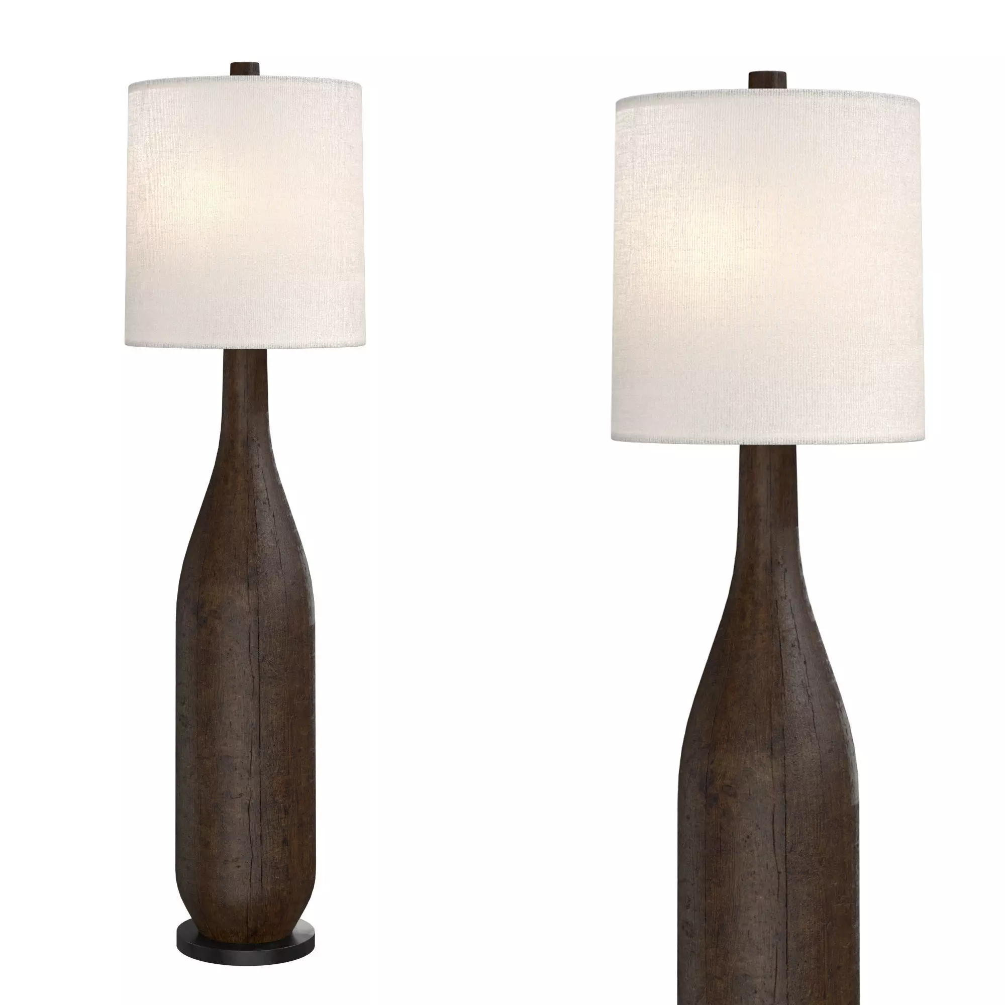 Briar Floor Lamp in Espresso 3D model_0
