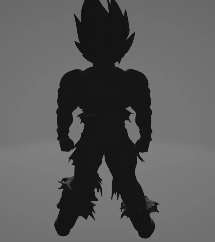 Goku Super Saiyan Free 3D print model_6