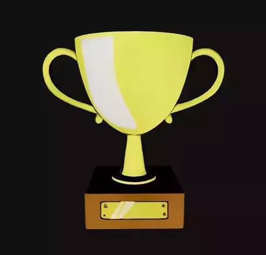 Trophy 3D model