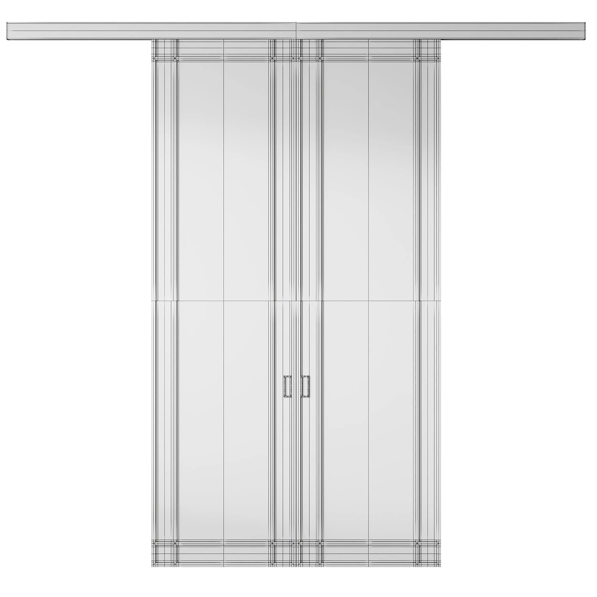 Partition Door Minoli Split 57 3D model_14
